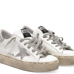 Golden Goose Hi Star Leather Sneakers Size 37 (7)